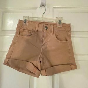 American Eagle Women's Shorts Size 0 Pink